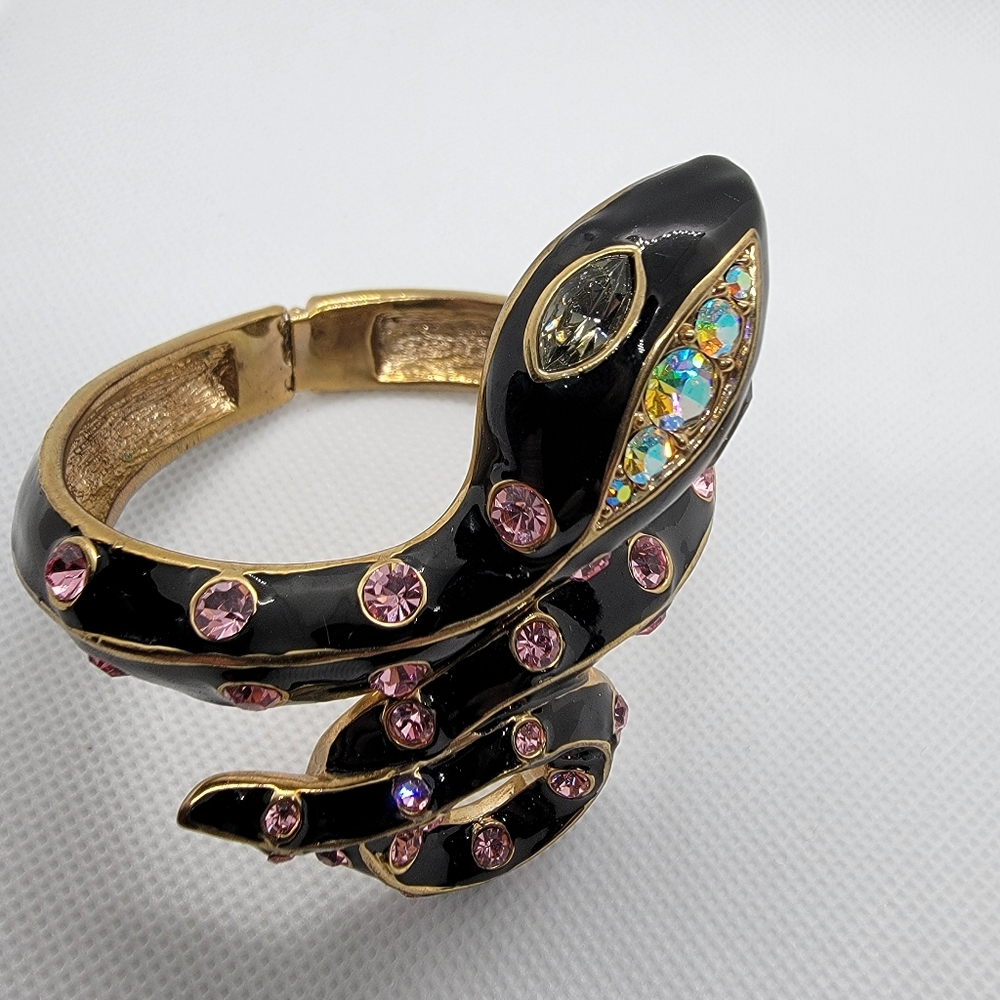 Betsey Johnson Snake Cuff Bracelet - Picture 3 of 11